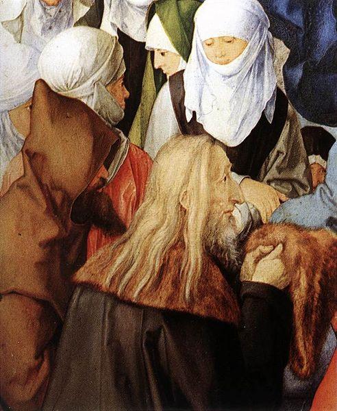 Albrecht Durer The Adoration of the Trinity Sweden oil painting art